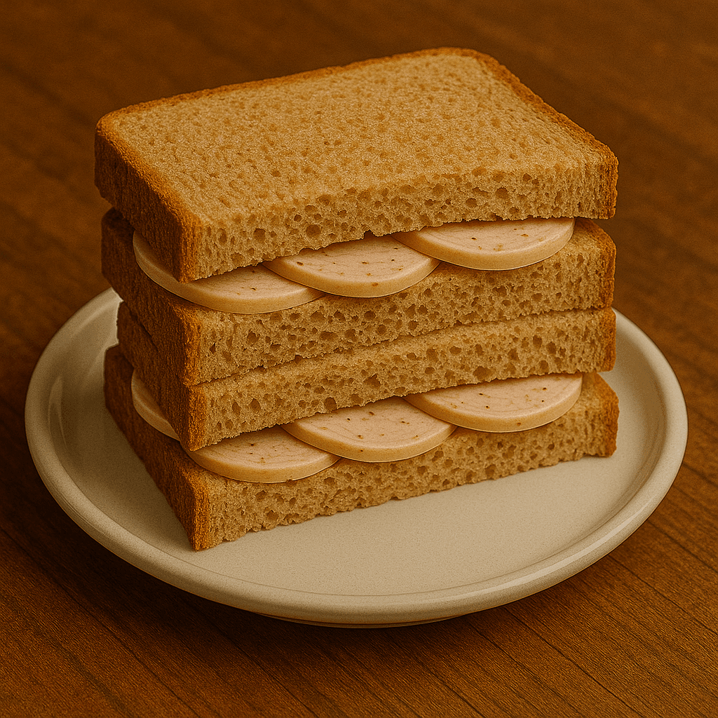 Chicken Salami Sandwich